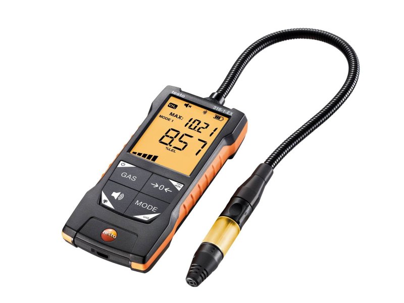Testo 316-1-EX - Detektor úniku plynu s ochranou p ATEX certifikácia